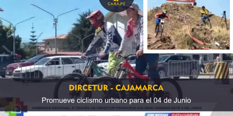 Cajamarca: DIRCETUR promueve ciclismo urbano para domingo 04 de Junio