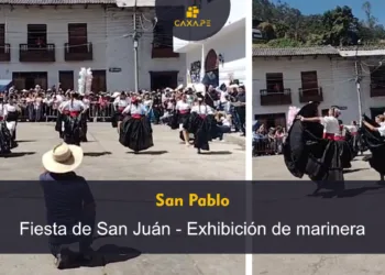 San Pablo: Exhibición de Marinera en la Fiesta de San Juan Bautista por el Día del Campesino