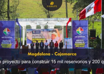 Cajamarca: Inician proyecto para construir 15 mil reservorios y 200 qocha