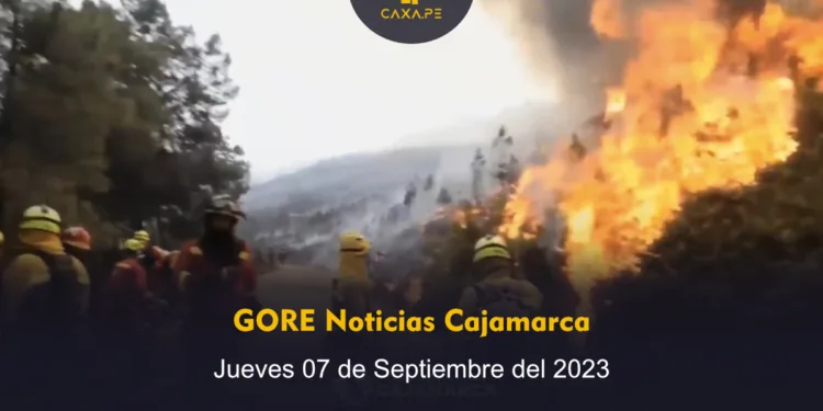 GORE Noticias Cajamarca, Jueves 07 de Septiembre del 2023 | CaxaPe