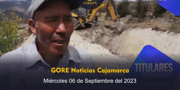 GORE Noticias Cajamarca, Jueves 31 de Agosto del 2023 | CaxaPe