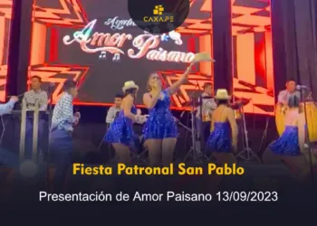 San Pablo Cajamarca: Así fue la presentación de Amor Paisano el 13/09/2023