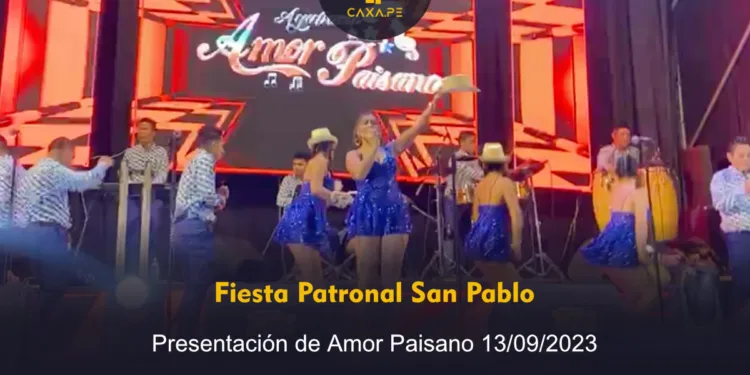San Pablo Cajamarca: Así fue la presentación de Amor Paisano el 13/09/2023
