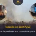 Santa Cruz: Cientos de pastizales son consumidos por el fuego