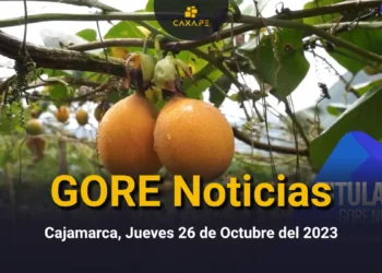 GORE Noticias Cajamarca, Jueves 26 de Octubre del 2023 | CaxaPe