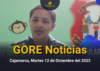 GORE Noticias Cajamarca, Lunes 04 de Diciembre del 2023 | CaxaPe