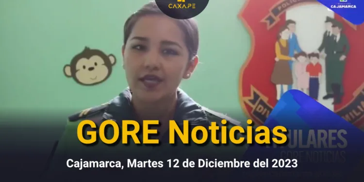 GORE Noticias Cajamarca, Lunes 04 de Diciembre del 2023 | CaxaPe