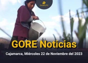 GORE Noticias Cajamarca, Miércoles 22 de Noviembre del 2023 | CaxaPe