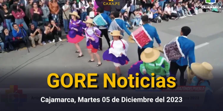 GORE Noticias Cajamarca, Martes 05 de Diciembre del 2023 | CaxaPe