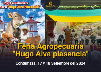 Programa oficial de la XIV feria agropecuaria, agroindustrial, artesanal y turística de Contumazá.