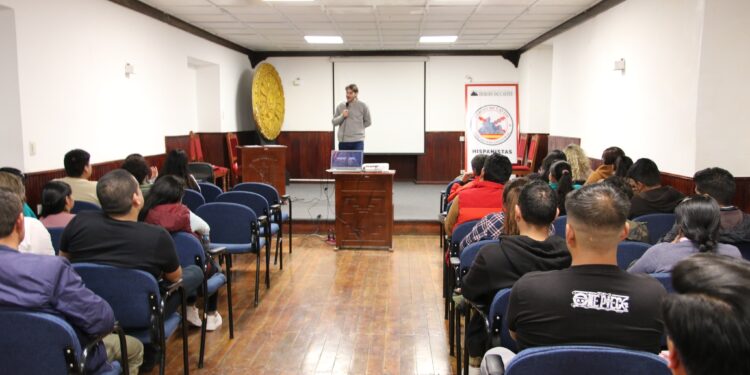 MPC y Biblioteca José Gálvez Egusquiza celebran la Semana de la Fusión Cultural con la proyección del documental «España, la primera globalización», Cajamarca, 17/11/2024