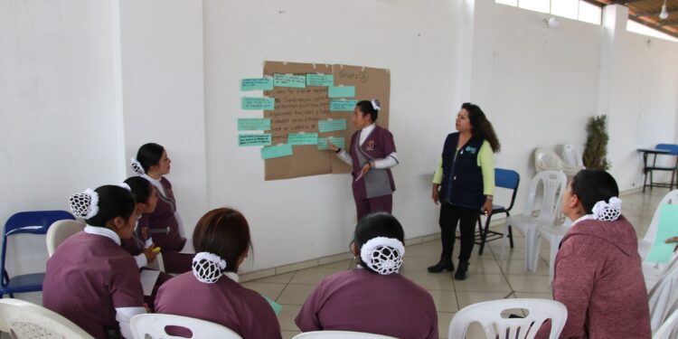 MPC brinda talleres de prevenci贸n para erradicar la violencia contra la mujer y el grupo familiar, Cajamarca, 22/11/2024