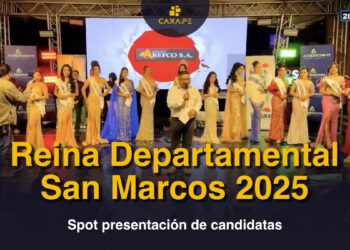 San Marcos, lo mejor del concurso de Elección y Coronación de Reina Departamental 2025