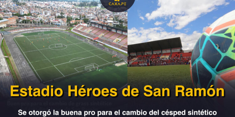 Cajamarca, dan buena pro para cambiar el grass sintético del estadio Héroes de San Ramón