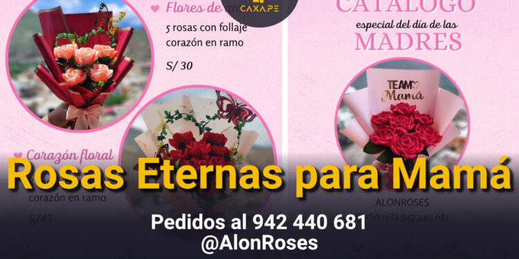 Rosas Eternas para Mamá, Pedidos al 942 440 681 – AlonRoses