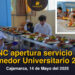 UNC apertura servicio de Comedor Universitario 2025