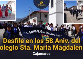 Velada en el Aniversario del Colegio Sta. María Magdalena, Cajamarca