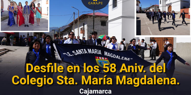 Velada en el Aniversario del Colegio Sta. María Magdalena, Cajamarca