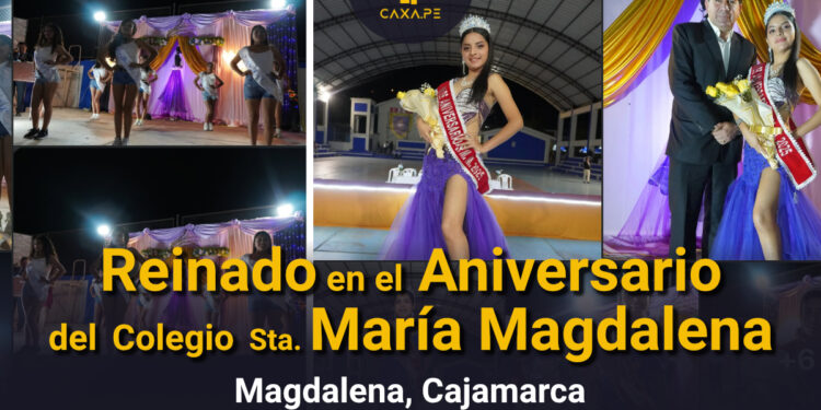 Pregón por el Aniversario del Colegio Sta. María Magdalena, Cajamarca