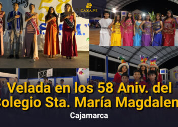 Velada en el Aniversario del Colegio Sta. María Magdalena, Cajamarca