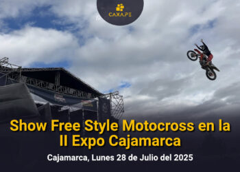 Cajamarca show de free style en la II EXPO Fiestas Patrias 2025