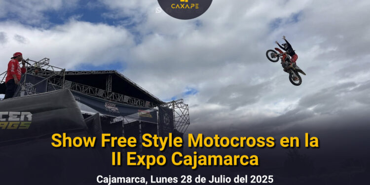 Cajamarca show de free style en la II EXPO Fiestas Patrias 2025