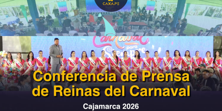 Cajamarca, Conferencia de Prensa de Reinas del Carnaval 2026 πΈπ