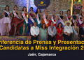 Conferencia de Prensa y Presentación de Candidatas a Miss Integración 2026