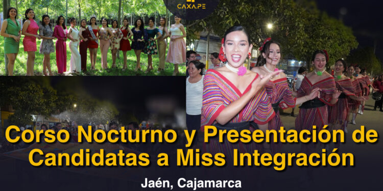 Corso Nocturno y Presentación de Candidatas a Miss Integración 