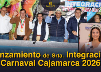 Lanzamiento de Srta. Integración Carnaval Cajamarca 2026
