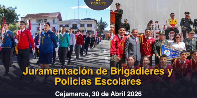 Cajamarca, Juramentación de Brigadieres y Policias Escolares